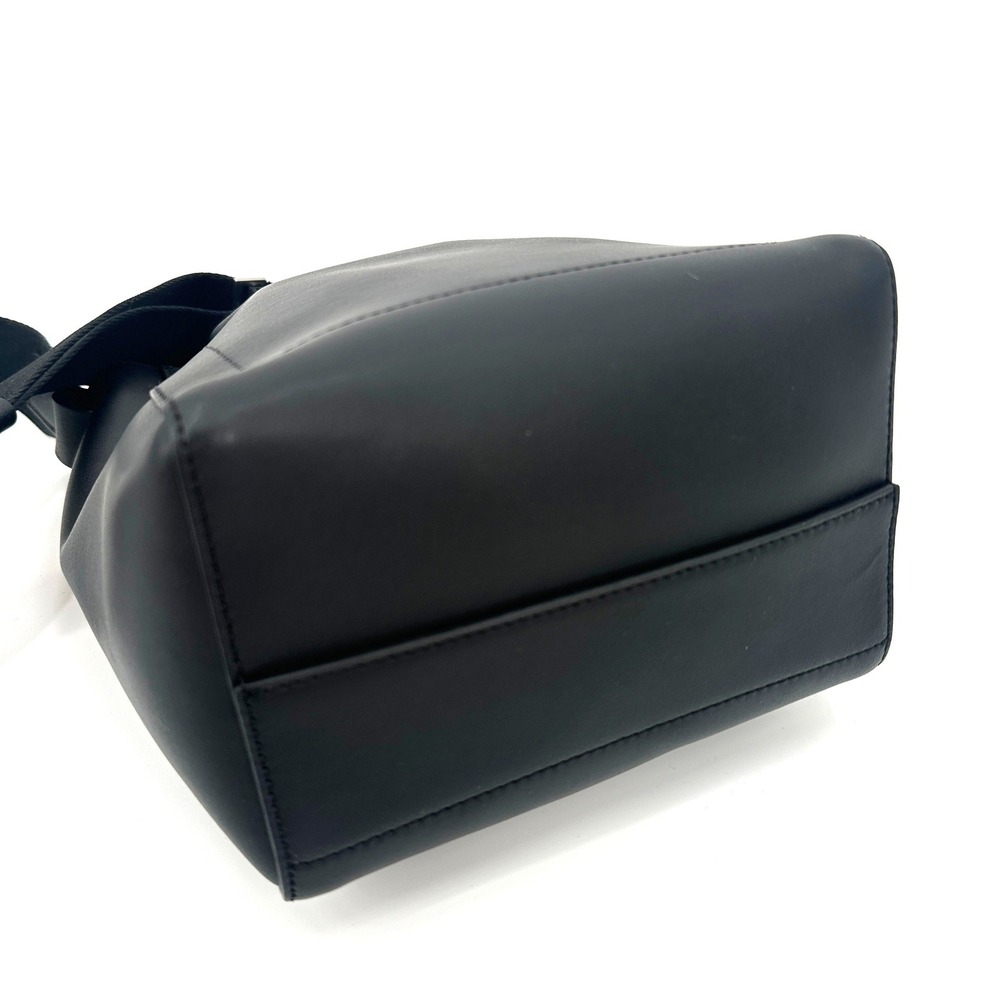 Everlane Mini Studio Bag Black Leather Crossbody Shoulder Bag Adjustable Strap - Picture 7 of 9
